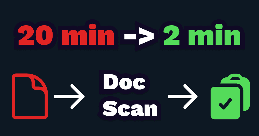 How I Reduced Onboarding Time By 90% With Document Scanning